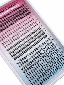 5款下睫毛簇嫁接睫毛，包括漫画风格睫毛簇、尖头睫毛簇、单根睫毛簇、下睫毛、轻盈下睫毛、6-21mm自然款睫毛簇，共416根，Calphdiar出品。 - C - 查看 5