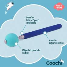 Company of Animals Coachi Target Stick Telescopic Design with Large Ball for Target Dog Accessory for Clicker and Agility Training Teach Commands and Tricks - Marino - Ver 6