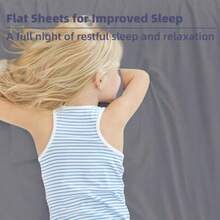 Grounding Sheet Grounding Flat Sheet With Silver Fiber Grounded Bed Sheet Earth Sheet For Improved Sleep And Stress Relief 27x52 In - Gray - 查看 4