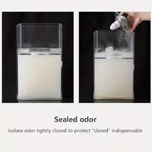 1pc Toilet & Bathroom Drain Deodorizer, Sewer Anti-Odor Drain Cover, Bullet-Shaped Sealed Anti-Overflow Drain Plug, Sewer Pest Management Inner Core With Sealing Water Pad, Odorless - Multicolor - View 9