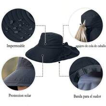 Women Beanie Hat - Black - View 7