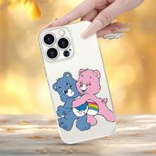 La funda con espejo de los Ositos Cariñositos Compañeros también tiene una superficie reflectante y es compatible con el  17,  16 Pro Max,  15 Pro Max,  13 y  12. Fabricada en TPU resistente, ofrece una protección fiable contra golpes y caídas. Esta encantadora funda es el regalo ideal para familiares, amigos, parejas o para ocasiones especiales como cumpleaños, Navidad y sorpresas especiales. - transparente - Ver 5