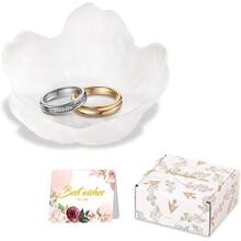 ¡RecomendadoRegalo para mujer, ideal para regalo de cumpleaños, para mujer, almacenamiento de joyas, bandeja vacía de bolsillo, decoración para el hogar, salón, decoración de habitación, idea, regalos de Navidad¡Top de Temporada - Fantasía púrpura - Ver 13