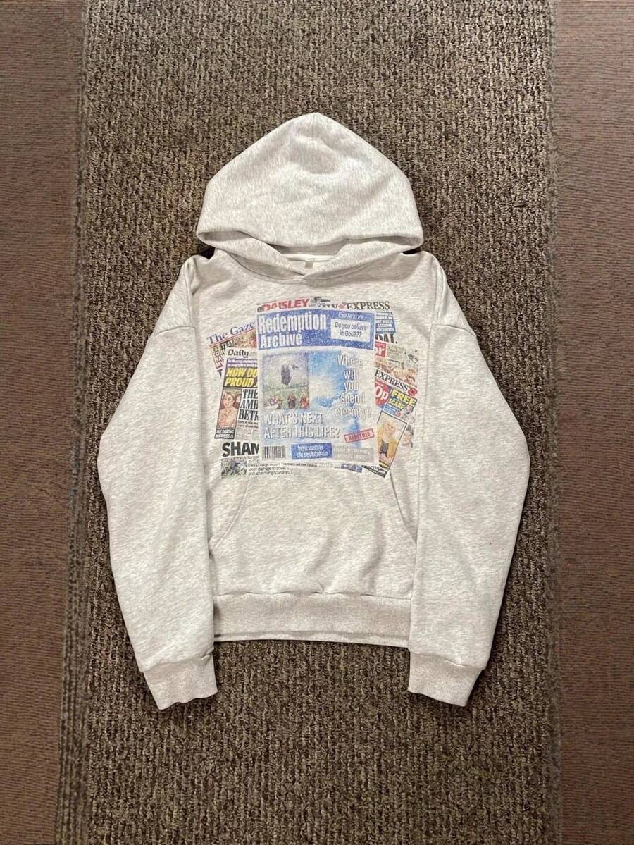 Y2K Streetwear Hoodie Loose Hooded Sweater Women's Sports Casual Long Sleeves 2026 New - 1 - 查看 1