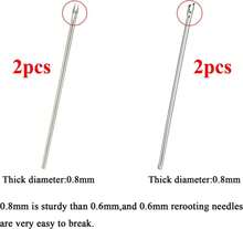 Doll Hair Rerooting Tool,Rooting Needles,Hair Rerooting Kit For Dolls - 白色 - 查看 3