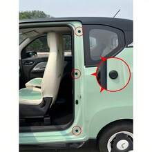 10片/套 汽车车门隔音垫，硅胶缓冲降噪垫，尺寸1.1英寸，自粘式车门侧隔音隔热垫，适用于多种车型，专用汽车维修工具 - 升級款 - 查看 3