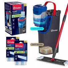 O-Cedar H2prO Flat Mop System - H2pr0 System + 2 Refills - View 1