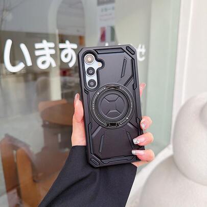 360° Rotatable Military-Grade Shock-Proof Phone Case With Stand, High-Quality Craftsmanship, Suitable For IPhone 16 Pro Max, 11/12/13/14/15 Pro Max, A24, S21/S22/S23/S24, S20 FE