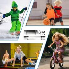 Accesorios para anteojos sin pegamento: 8 retenedores y 6 correas ajustables de silicona antideslizante para patillas, suaves y cmodos para hombres y mujeres. - inicial - Ver 6