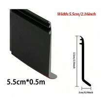 Household Window Waterproof Strips, Sliding Window Rain Seal Strips, Balcony Thermal Insulation Weatherstrip, Splash Board