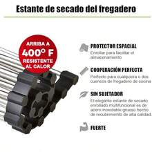 gjgfhFÁCILandVIVIR Coladores de Cocina Escurridor de Trastes de Acero Inoxidable Plegable para sobre Fregadero Alimentos Frutas Verduras Utensilios de Cocina Multifuncionalesbnvng - Gris - Ver 8