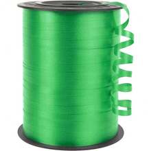 500 Yards Green Curling Ribbon For Gift Wrapping, 1/5 Inch Wide Balloon Ribbon String For Florist Flower, Crafts, Wreaths, Christmas, Birthday Party, Wedding - SoftGreen - View 1