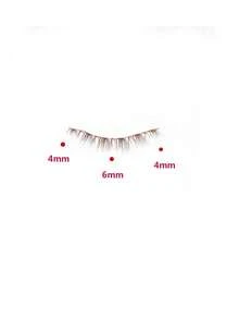 5 Pairs/Box Caramel Natural Princess False Eyelashes, Realistic Individual Lashes, Transparent Band, Recommended By Makeup Artists, Short Wispy Brown Lower Lashes - Natural Lashes - View 7
