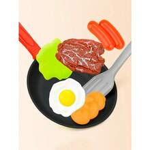 一套儿童逼真厨房厨具玩具套装，煎锅烹饪玩具，厨房礼物 - 遊戲屋煎鍋套裝 - 查看 4