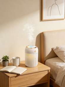 1pc USB Colorful Humidifier With LED Lights, Cute Cool Mist Humidifier - Refresh Room, Plants And Cars - Ideal For Home, Office And School - Great Gift For Holidays And Back To School - Multicolor - View 6