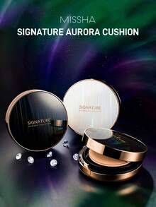 MISSHA Feuchtigkeitsspendende Cushion Foundation - Bietet Abdeckung, Kaschierung und natürlichen Glow, langanhaltend, geeignet für alle Hauttypen - 21 - Übersicht 3