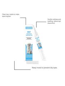 YEGBONG Pet Tear Stain Remover Pen, Cleaning Solution For Cat & Dog Eye Tear Stains, Suitable For Cats And Dogs