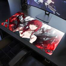 Makima Large Extended Gaming Mouse Pad With Makima Anime Art From Devil Is Strong - Non-Slip Rubber Base, Precision Edges, Oversized Rectangular Desk PC Gaming, Esports, Office - Great Anime Fans - 11.81x27.56in - View 8