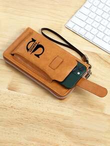Dompet Pria Kustom, Desain Tanda Tangan Pribadi, Inisial A-Z yang Dapat Dicetak, Dompet Koin Multifungsi, Kantong Koin Resleting Panjang, Banyak Slot Kartu, Cocok untuk Sekolah, Perjalanan, Bepergian, Jalan-jalan, Belanja, dan Penggunaan Sehari-hari. Hadiah Ideal untuk Hari Ayah, Hari Valentine, dan Hari Libur Lainnya untuk Ayah, Saudara Laki-laki, dan Teman. - MultiWarna - View 5