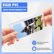 25 Pcs Protective Thick Toploaders For Trading Cards Up | Rigid Card For Memorabilia & Collectibles - Multicolor - View 5