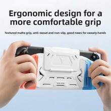 AOLION Detachable Protective Case With Card Slot Storage For Nintendo Switch 2 Console - White - View 3