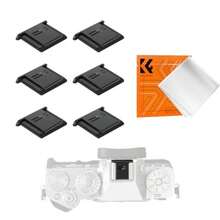 KandF  Hot Shoe Cover 6-Pack Universal Camera Hot Shoes Cap For Canon Nikon  DSLR SLR Mirrorless Camera ABS Hot Shoe Protector - như hình - Xem 5