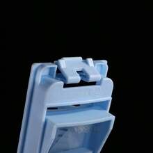 New Universal Washing Machine Filter Net & Filter Box, Fits Front Load Washers, Easy Installation, Effectively Collects Debris, Large Capacity - Baby Blue - View 5