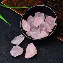 Wholesale Bulk Natural Rock Irregular Gemstone Crystals Stones Rose Quartz Amethyst Reiki Chakra Mixed Raw Crystal Rough Stones Healing Mineral Specimen For DIY Crafting Healing Energy Jewelry Design And Spiritual Use - Multicolor - View 12