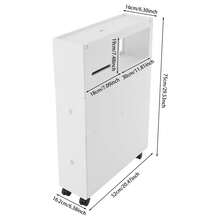 Bathroom Storage Cabinet, Narrow Floor Storage Cabinet, Storage Cabinet With Drawers,Small Bathroom Storage Cabinet For Small Spaces - Default - View 4