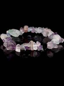 5-8mm Natural Stone Bracelet, Amethyst Elastic Stretch Bracelet, Popular Cross-Border Bestseller - Bracelet - View 9