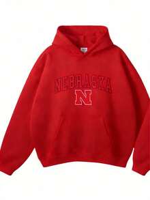 Vintage Sport Teams Collection Unisex Crewneck Black Hoodie, Graphic Team Collection Hoodie, Gift For Fans-New Arrivals For Autumn/Winter: Unisex-L91 - 紅色5 - 查看 7