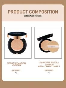 MISSHA Feuchtigkeitsspendende Cushion Foundation - Bietet Abdeckung, Kaschierung und natürlichen Glow, langanhaltend, geeignet für alle Hauttypen - 21 - Übersicht 4