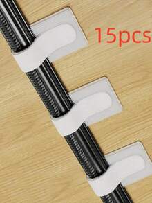 20pcs Durable Nylon Self-Adhesive Cable Ties - White Ring Fasteners, Convenient For Power Cord Organization, Flexible Multi-Purpose Home And Office Cable Tape, Wire Fixer - Easy Cable Organization And Management - Reusable And Durable Cable Adhesive Loop Fasteners, Suitable For Home And Office, Easy Cable Management, Used For Computer Cable Management, Desktop Wire Rack, Cable Organizer, Hook And Loop Straps (Color And Style Random) Note: The Video Shows The Correct Usage Method!!! - Multicolor - View 12