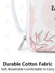 2026 New Style Bible Cover, Fits Most Standard Sized Bibles, Light Weight Durable, Bonus Matching Pouch, Reinforced Handle Smooth Zippets, Durable Cotton Fabric, Soft Breathable Comfortable To Carry, Perfect For Church,Study Travel - Pink - View 6