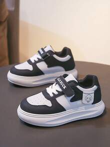 Kids/Teens Low-Top Sneakers/Casual Shoes/Skate Shoes/Travel Shoes, Anti-Slip - Black - View 3