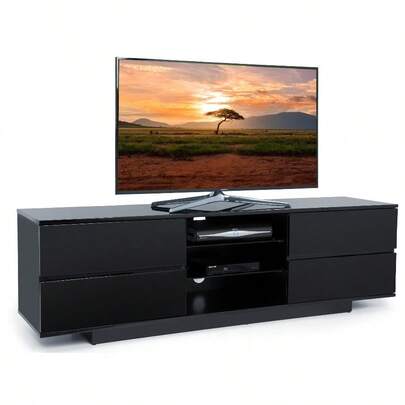 Centurion Supports Avitus TV Cabinet With 4 Drawers And 3-Shelves 32"-65" LED/LCD/Plasma TV Stand