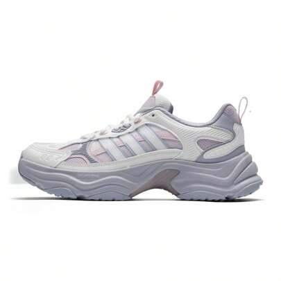 Adidas Zapatillas deportivas para mujer XLG FIN PULSE, zapatillas gruesas y ligeras, transpirables, con amortiguación de impactos, cómodas para uso diario y desplazamientos, estilo KJ9523