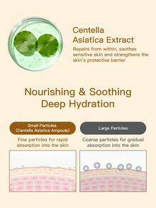 SKIN1004 1瓶（55毫升）马达加斯加积雪草安瓶精华，密集修护屏障精华，适用于干性和敏感性肌肤，舒缓并稳定肌肤 - 積雪草安瓶精華55ml - 查看 2