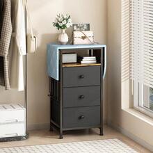 CYPNWisdom Star Burro de Planchar Plegable con Soporte para Plancha Tabla de Planchar Plegable 106 x 30 cm Mueble para Planchar con Estante y 3 Cajones Ahorra Espacio Estructura Estable y Sin TembloreFashion - 221167957 - Ver 4