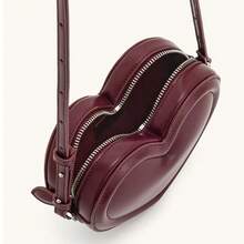 2026新款独特心形斜挎包，3D立体心形设计女士单肩包，适合派对、通勤、日常穿着 - 彩色 - 查看 8