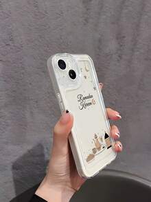 Ramadan Mubarak Calligraphy, Ramadan Holiday Traditional Teapot & Dates, Islamic Style Eid Al-Fitr Gift, Transparent Anti-Fall Soft Shell Phone Case Compatible With Apple 17/17Pro/17ProMax/17Air/16/16Plus/16Pro/16ProMax