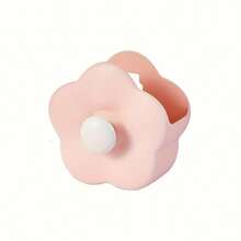 [Customizable] Floral Shaped Storage Box, Desktop Organizer, Available In Yellow/Blue/Green, Suitable For Storing Makeup Brushes, Stationery, Or Small Accessories, Keeps Desk Tidy And Personalized - Multicolor - View 14