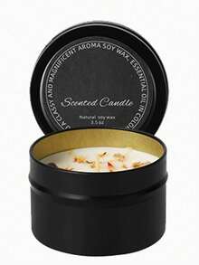 香氛蜡烛礼盒套装 | 金属罐按摩油蜡烛，蕴含天然椰子油和植物精油，适用于卧室和浴室 | 持久留香，滋润肌肤，是馈赠亲朋好友的贴心礼物 | 便携设计，适合旅行、生日、情人节或母亲节等场合。 - 彩色 - 查看 10