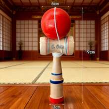 Outdoor Sports Juggling Balls, Made Of Fissured Beechwood - Multicolor - View 9
