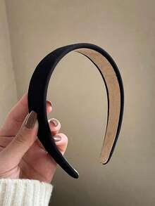 4pcs  Circumference Women's Vintage Elegant Solid Color Headbands, Fashion Versatile Hair Accessories Suitable For Daily Wear, Washing Face, Makeup, Outfit Matching ,Head Piece - 彩色 - 查看 9