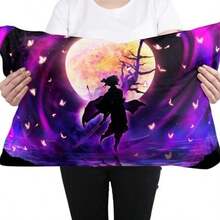 Cojin Almohada | Shinobu Luna  Personaje Anime | con Relleno Decorativo Poliester Suave Hogar | Listo para Usar Diseo Artistico Durable | Unico Manga (con Relleno 35x50cm) - como se muestra en la figura - Ver 2