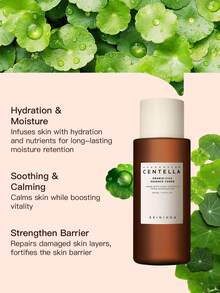 SKIN1004 1瓶210毫升舒缓保湿爽肤水，蕴含马达加斯加积雪草和益生菌，强化肌肤屏障，适合换季时节敏感肌肤使用。 - 積雪草益生菌高保濕爽膚水 210ml - 查看 3