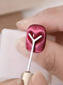 Beautizon Nailartlab 4pcs Nail Art Cat Eye Magnet Set Multi-Functional Fancy Cat Eye Gel Magnet Tool Wooden Handle Magnet Pen Cross-Border - Multicolor - View 4