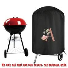 1 pieza Cubierta resistente para barbacoa, con impresión de letras en oro rosa, cubierta para parrilla de gas para cocinar al aire libre, adecuada para el hogar, caravana y accesorios de barbacoa. Protección resistente para cocinar al aire libre, utensilios de cocina y equipo de barbacoa, Día de la Mujer, artículos esenciales de viaje, recuerdos de boda, Y2k, dormitorio, accesorios de coche para mujeres, decoración de cocina, artículos del hogar - Negro - Ver 16