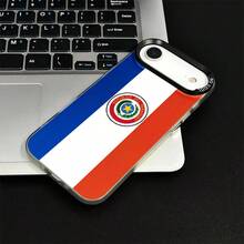 Paraguayan coat of arms This stylish and comfortable large-hole IMD acrylic phone case is an ideal gift for friends and family. It is compatible with for  17/16/15/14/13/12/11/X/XR/7/8, for OPPO,for , for VIVO, for , for Xiaomi, for Honor, and for  models, including Plus, Pro, Max, and SE versions. It's the perfect gift for holidays such as Christmas, Valentine's Day, and New Year. - Blanco - Ver 2